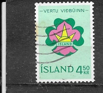 IJsland, mi.379, gestempeld, Verzenden, Overige landen, Gestempeld