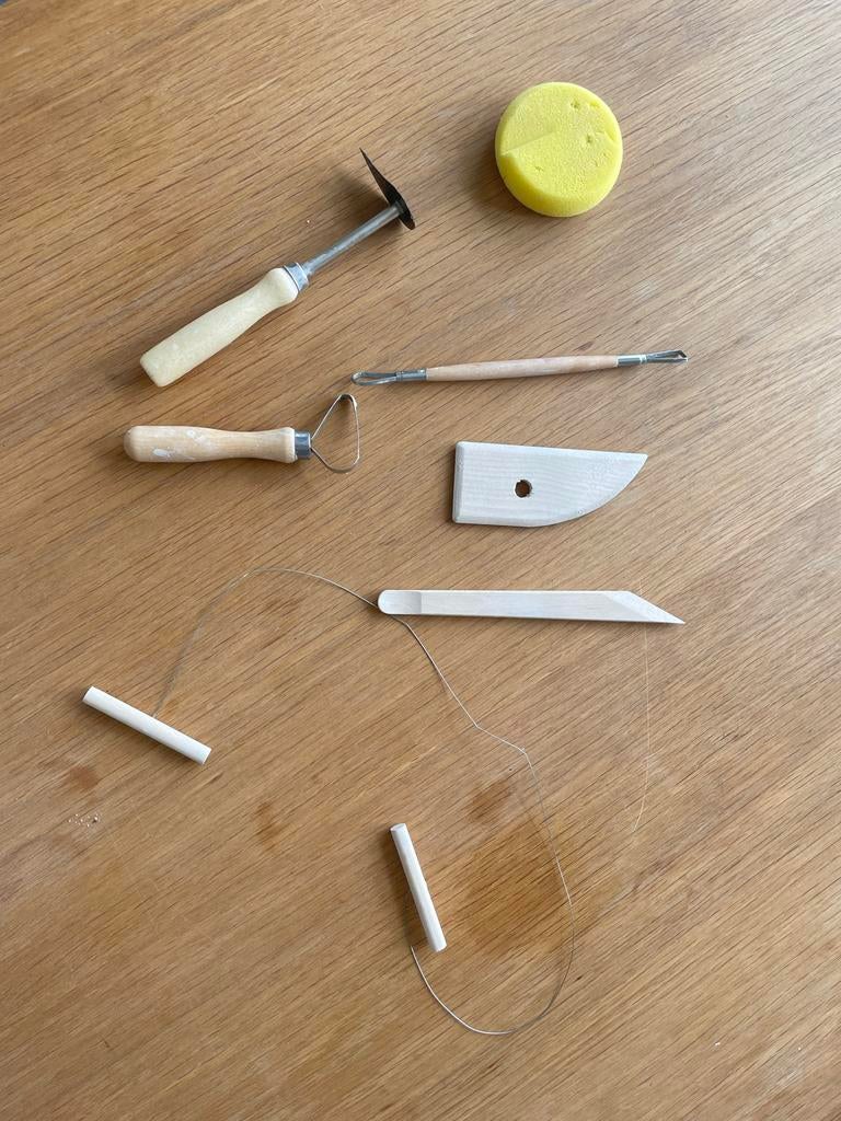 Toolset voor pottenbakken, Ophalen of Verzenden, Zo goed als nieuw