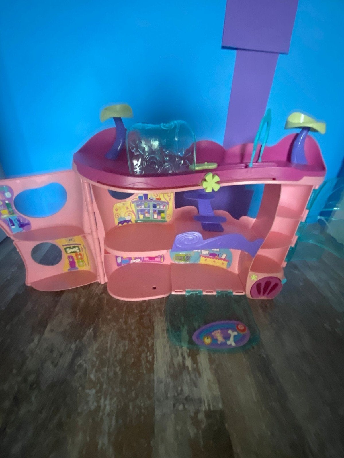 Littlest Pet Shop Dierenhotel Speelset met Accessoires, Kinderen en Baby's, Speelgoed | Overig, Ophalen of Verzenden, Gebruikt