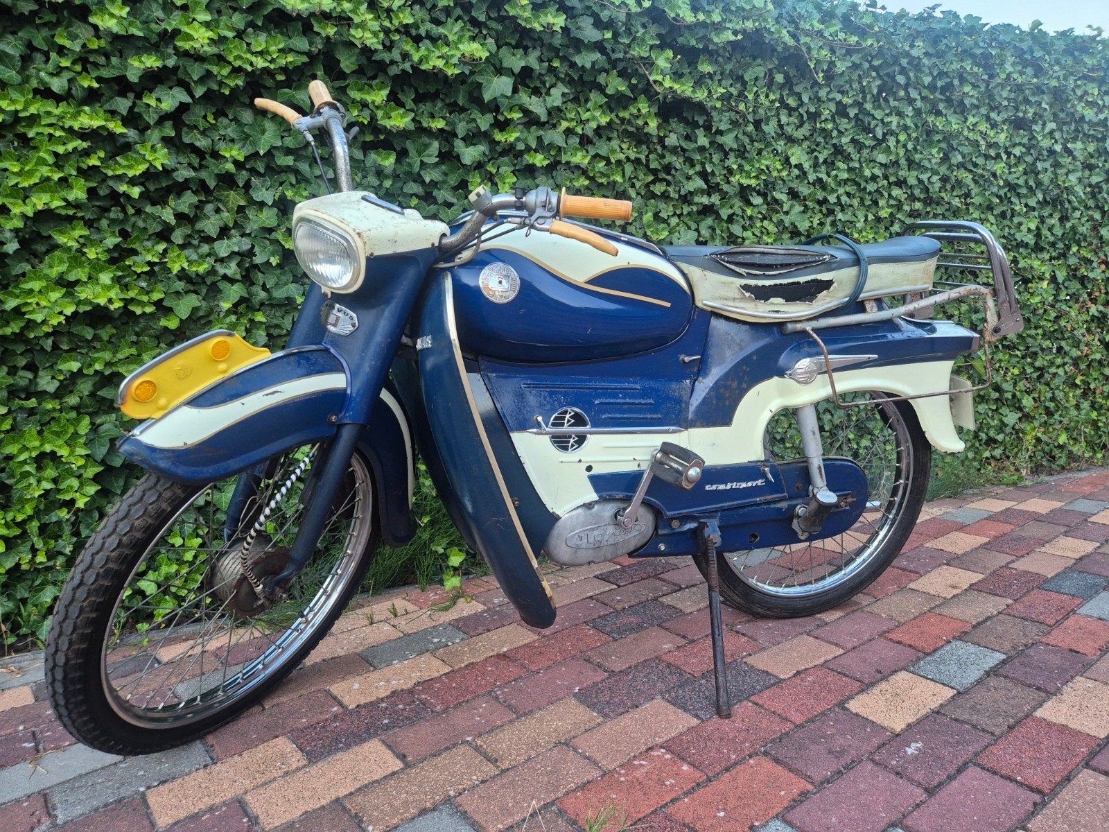 Aangeboden Batavus Combisport oldtimer brommer met kenteken, Ophalen, Batavus