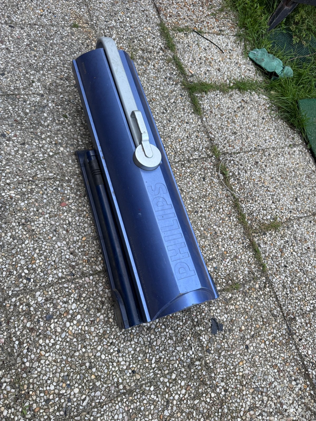 Philips inklapbare zonneban, Ophalen, Gebruikt, Zonnebank enkelzijdig, Minder dan 10 lampen