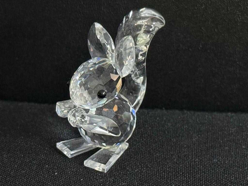 Swarovski Eekhoorn Kristal Figuur - Glanzend Decoratie, Verzamelen, Swarovski, Ophalen, Zo goed als nieuw