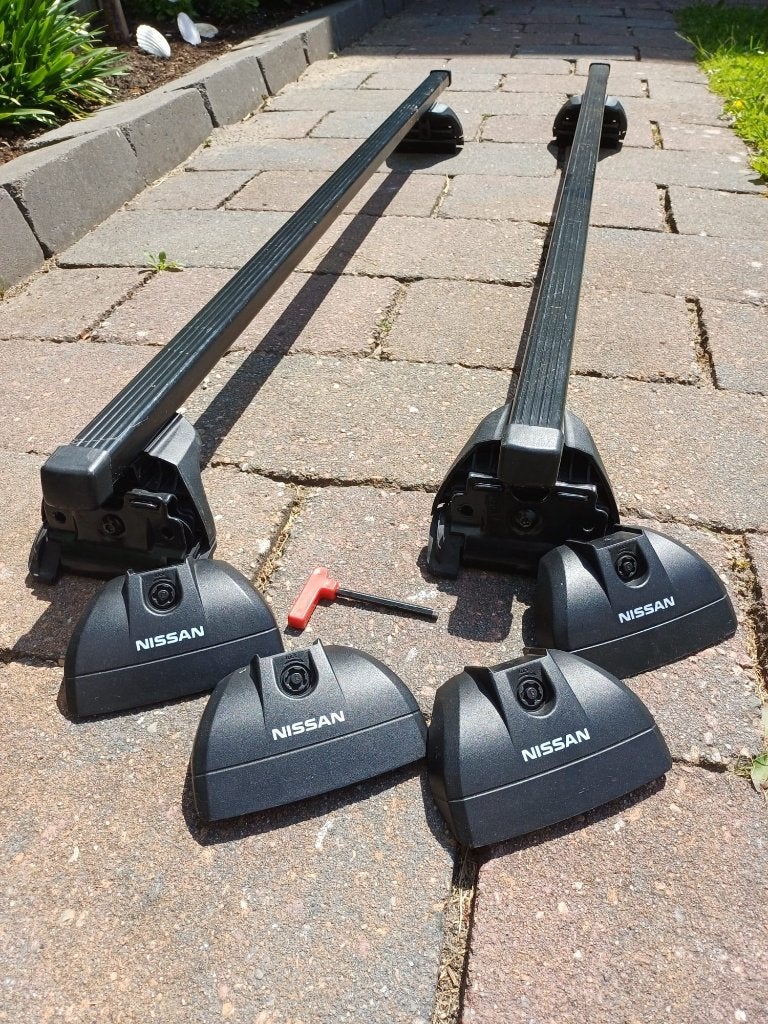 Dakdragers (Nissan, voor open dakrails), Auto diversen, Dakdragers, Gebruikt, Ophalen