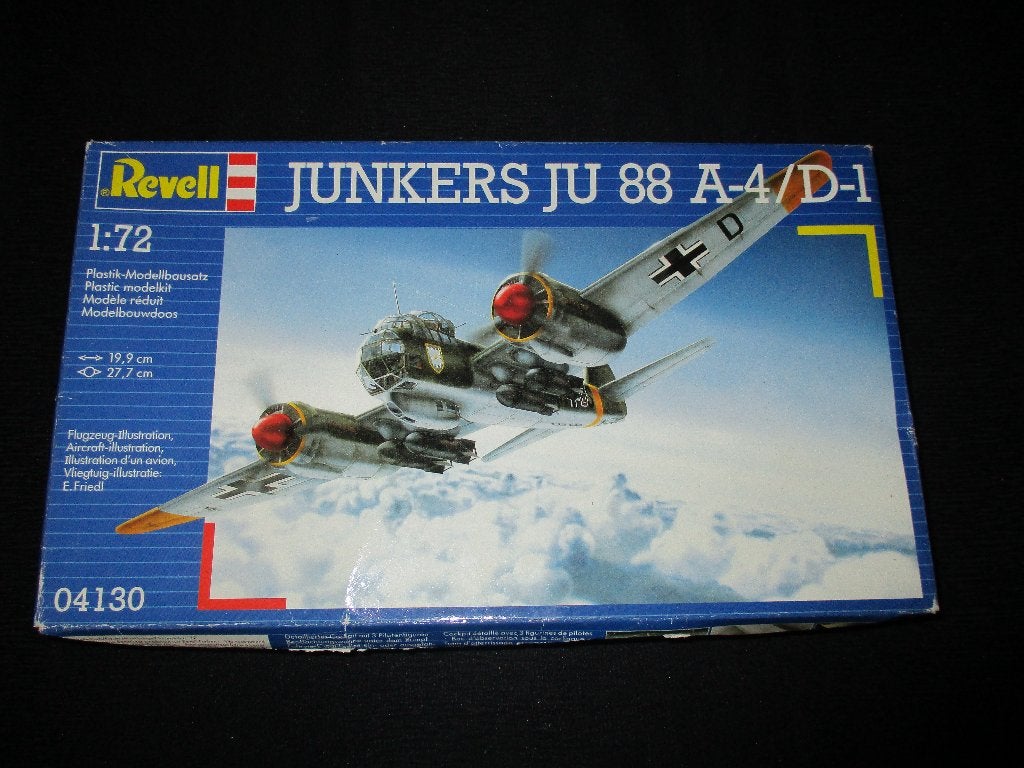 H-508,REVELL 1-72,NO,04130,Junkers Ju 88 A-4/D-1, Ophalen of Verzenden, Nieuw, Groter dan 1:72, Overige merken