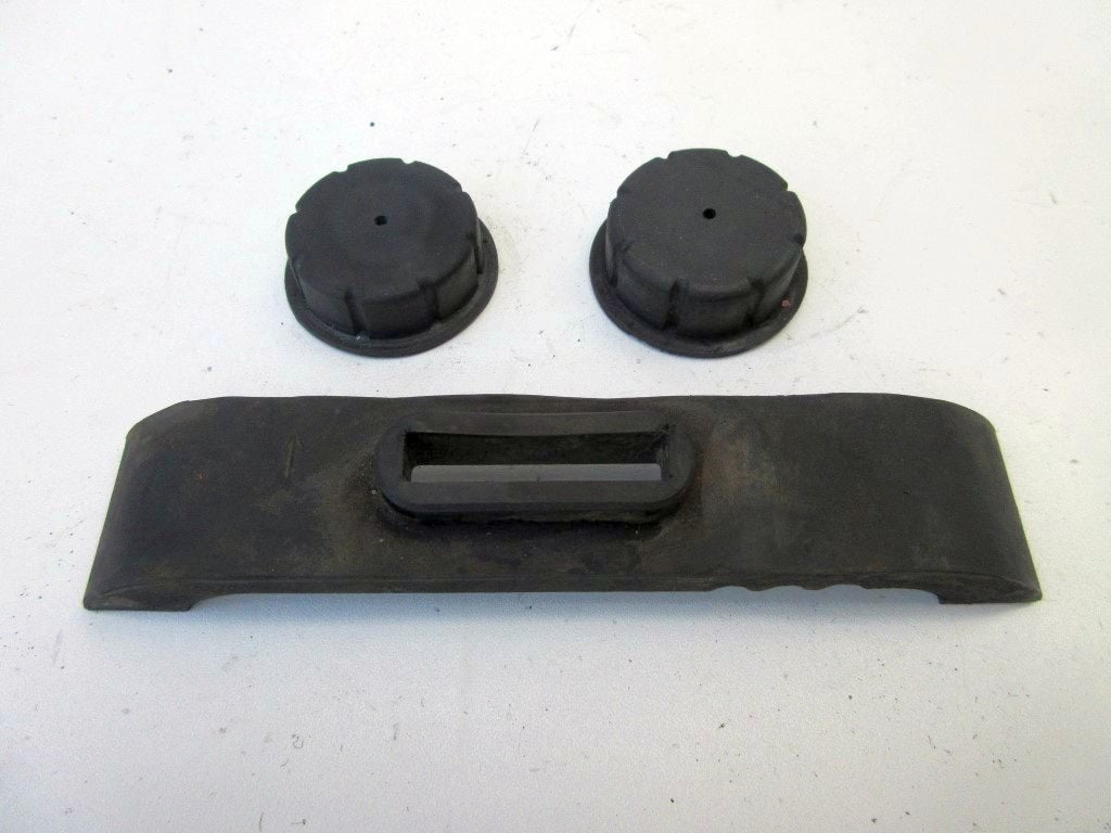 Yamaha XJ750 benzine tank rubbers XJ 750 benzinetankrubbers, Motoren, Ophalen of Verzenden