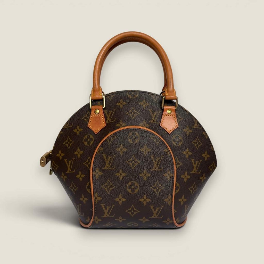 Louis Vuitton Ellipse PM vintage, Gebruikt, Bruin, Ophalen of Verzenden, Louis Vuitton