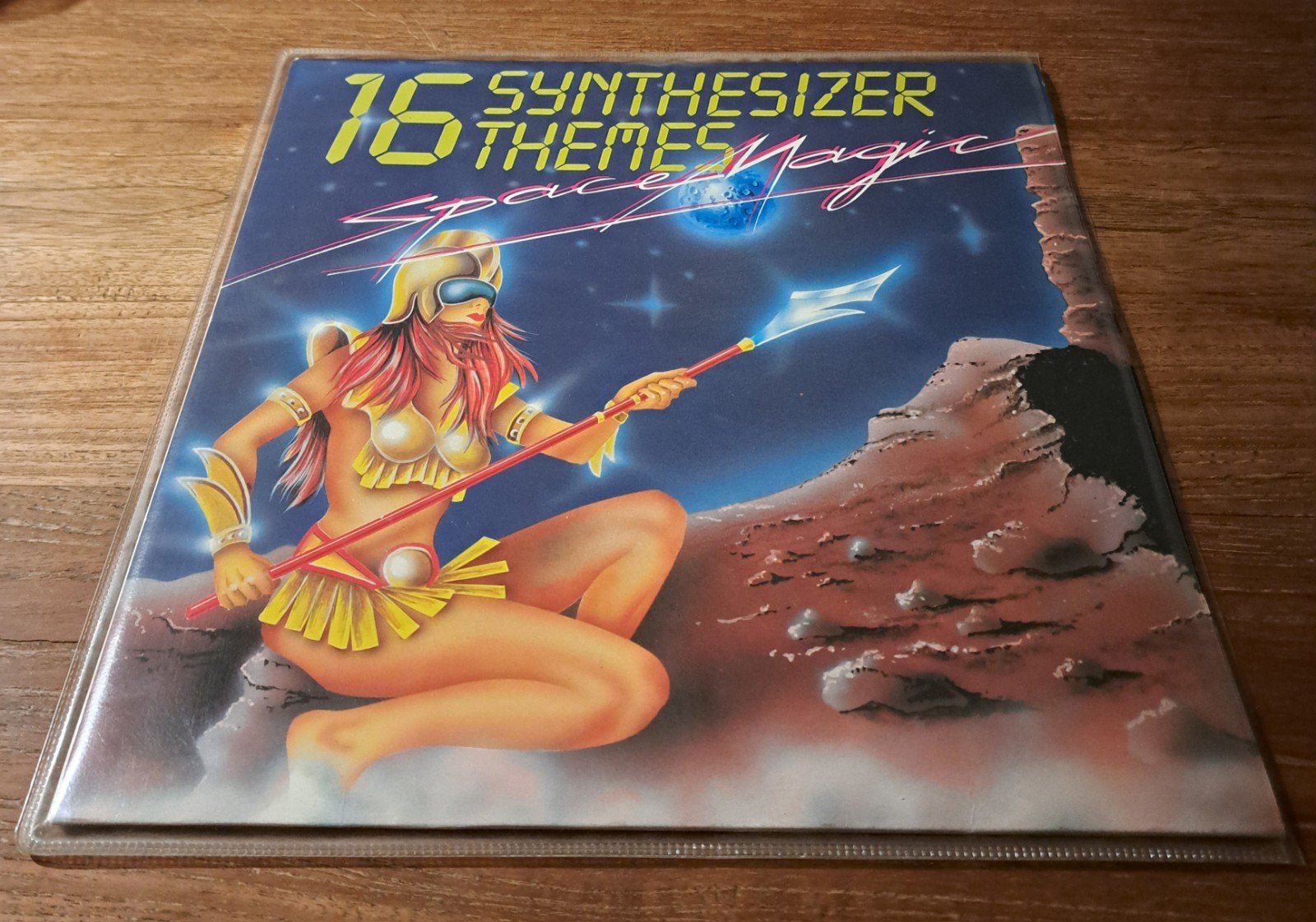 LP Space Magic – 16 Synthesizer Themes (1984) – Synthpop, Ophalen of Verzenden, 12 inch, Synthpop, LP