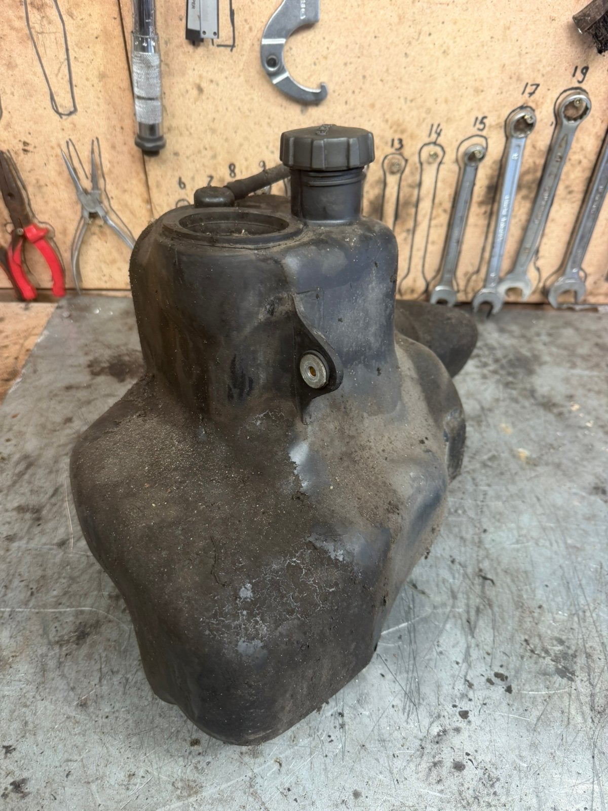 Piaggio skr benzine tank 125cc 180cc, Ophalen of Verzenden