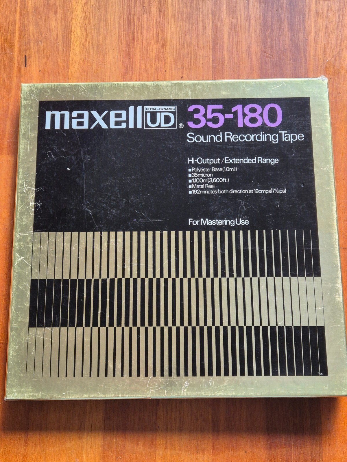 Onbespeelde Maxell UD 35-180 Ultra Dynamic Spoelband (Nieuw), Audio, Tv en Foto, Ophalen of Verzenden, Onderdeel, Met banden