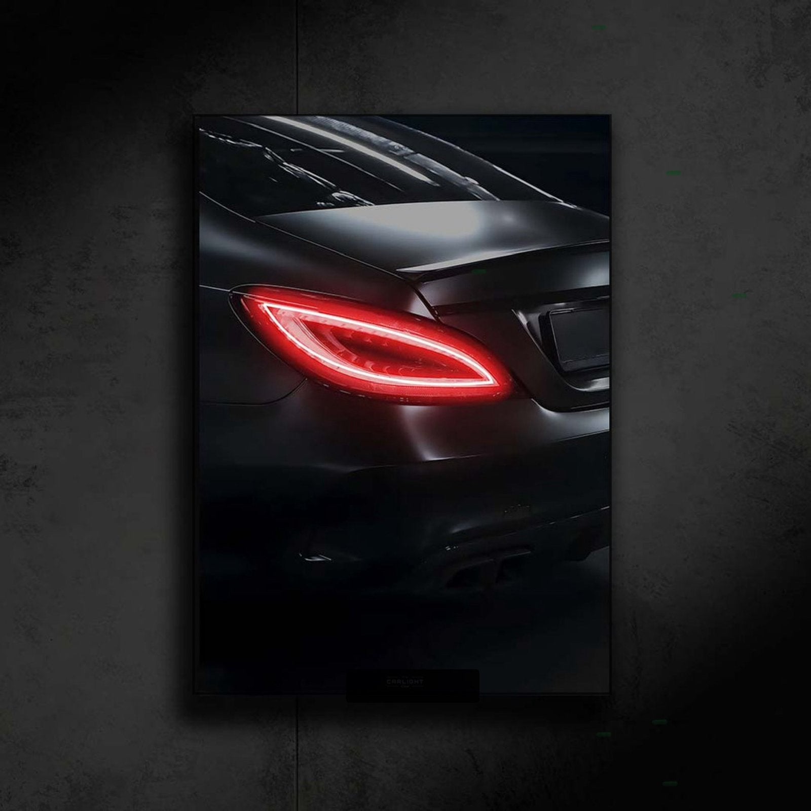 LED Acryl Autoschilderij – Mercedes CLS63 – 60x40 cm, Antiek en Kunst, Voertuigen, Kunststof, Ophalen of Verzenden, Ophangklaar