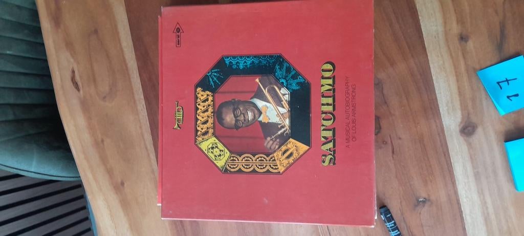 Louis Armstrong - Satchmo(LP Boxset), Cd's en Dvd's, Vinyl | Jazz en Blues, Gebruikt, Ophalen of Verzenden, 12 inch, Inclusief boekje