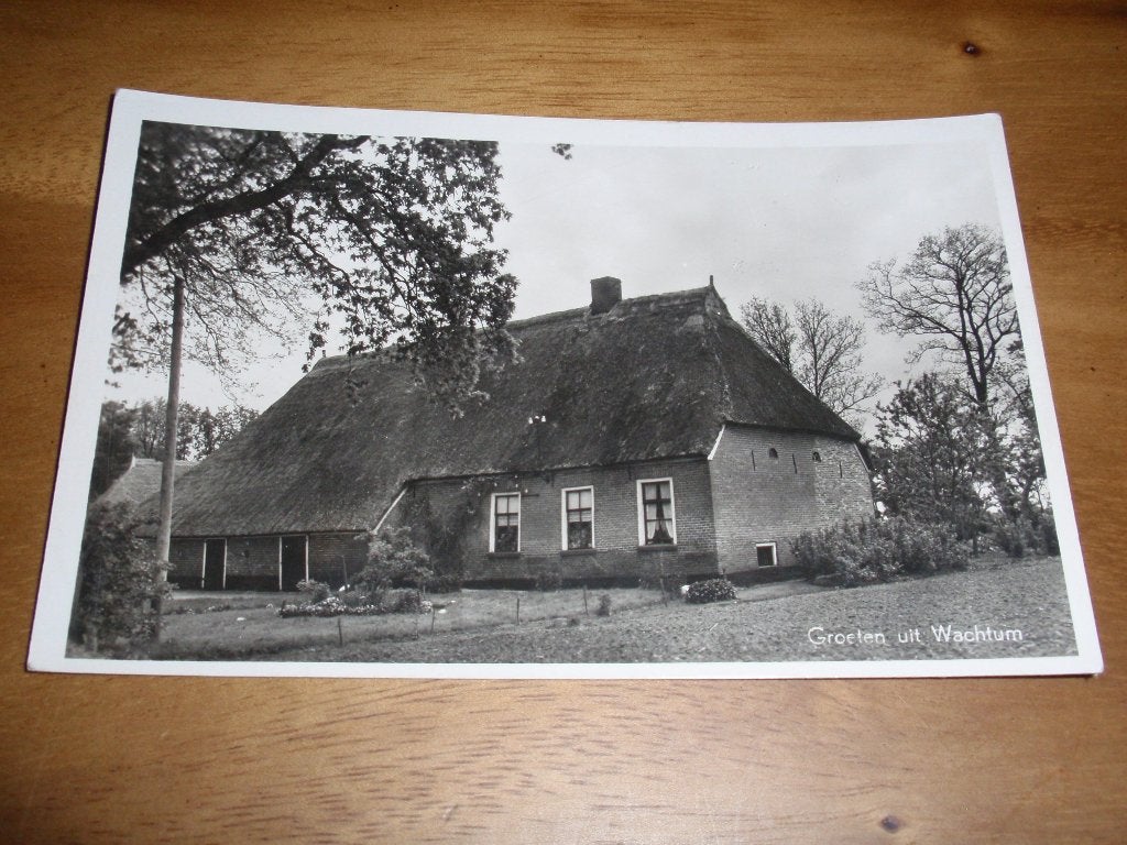 Wachtum Boerderij Uitg Kalkdijk, Verzenden, 1920 tot 1940, Ongelopen, Drenthe