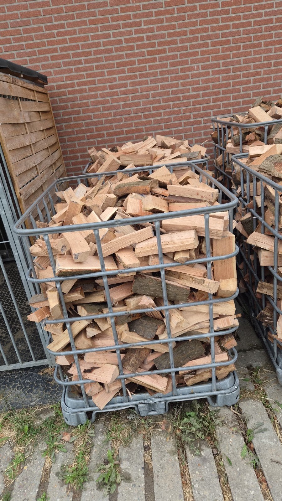 kloofhout met 10% eiken en de rest elzen 70% wilg 20%, 3 tot 6 m³, Ophalen of Verzenden