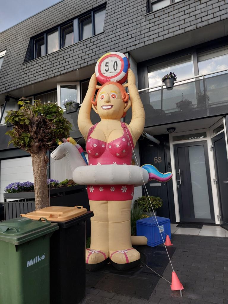 Sarah pop beach huren - Gekkepoppen Hengelo Almelo Enschede, Ophalen of Verzenden, Nieuw, Abraham of Sarah