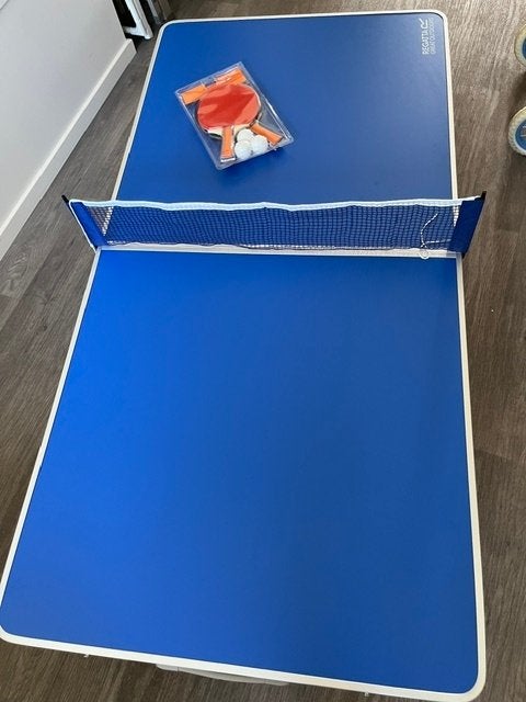 Tafeltennistafel midi inklapbaar te koop, Ophalen of Verzenden, Nieuw, Tafel Indoor, Inklapbaar