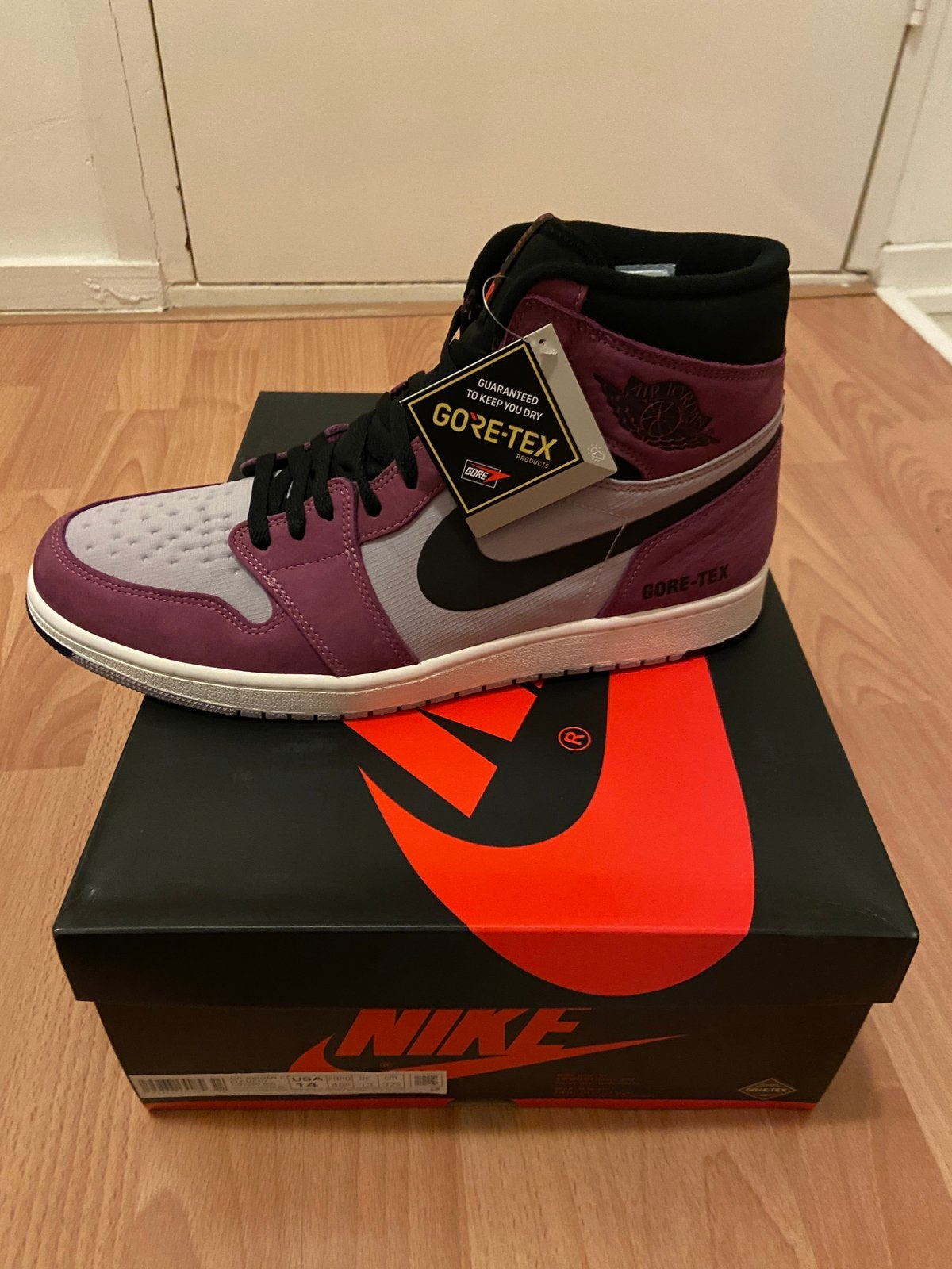 Nike Air Jordan 1 High Element Gore-Tex Berry US14/EU48.5, Verzenden, Nieuw, Overige kleuren, Sneakers of Gympen