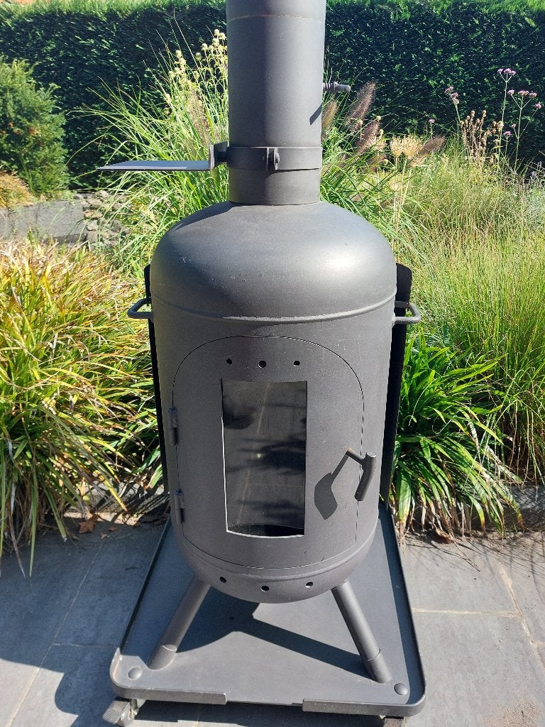Burnies terraskachel, Ophalen, Gebruikt
