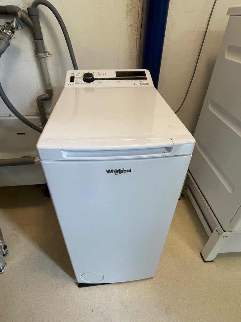 Wasmachine bovenlader Whirlpool, Witgoed en Apparatuur, Gebruikt, Handwasprogramma, Bovenlader, Ophalen of Verzenden