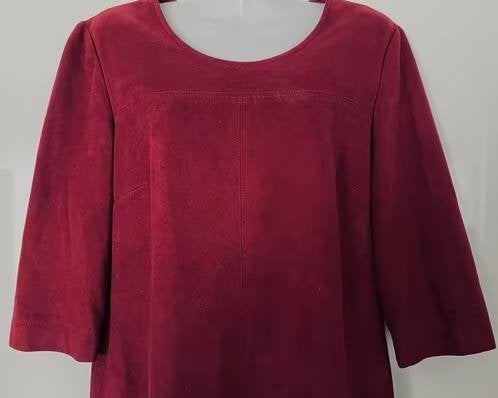 Gerry Weber suèdelook jurk maat 38, Maat 38/40 (M), Ophalen of Verzenden, Zo goed als nieuw, Boven de knie