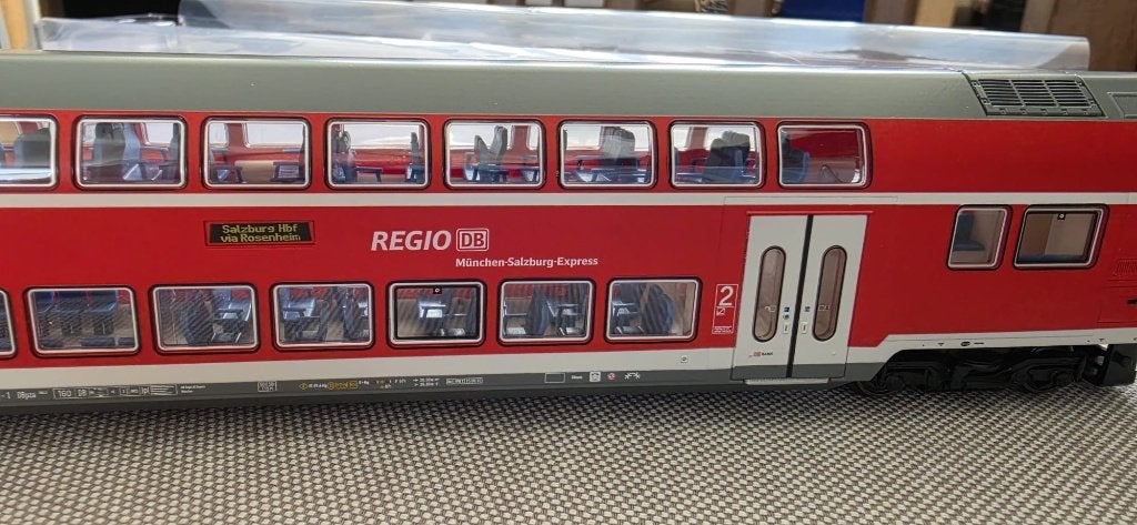 Roco DB Dubbeldeks rijtuig 6200146, Gelijkstroom, Verzenden, Roco, Nieuw