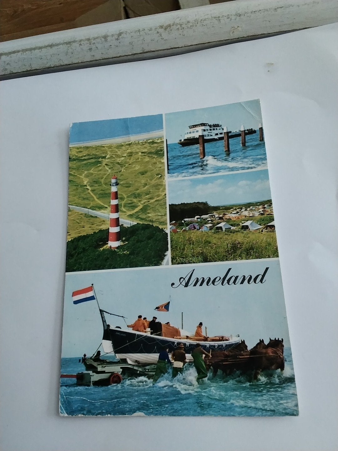 Oude ansichtkaart Ameland - Gelopen, Ophalen of Verzenden
