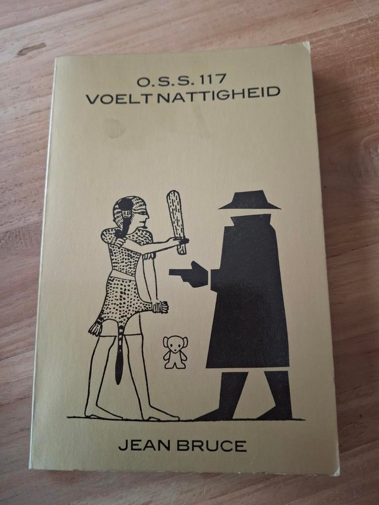 O.S.S. 117 Voelt Nattigheid - Jean Bruce (Zwarte Beertjes), Ophalen of Verzenden, Gelezen, Jean Bruce, Europa overig