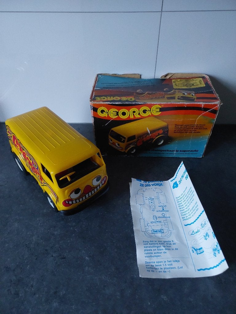 Talking George Stemgestuurde Auto Oldtimer VW T1 T2, Verzenden, Nieuw, Auto
