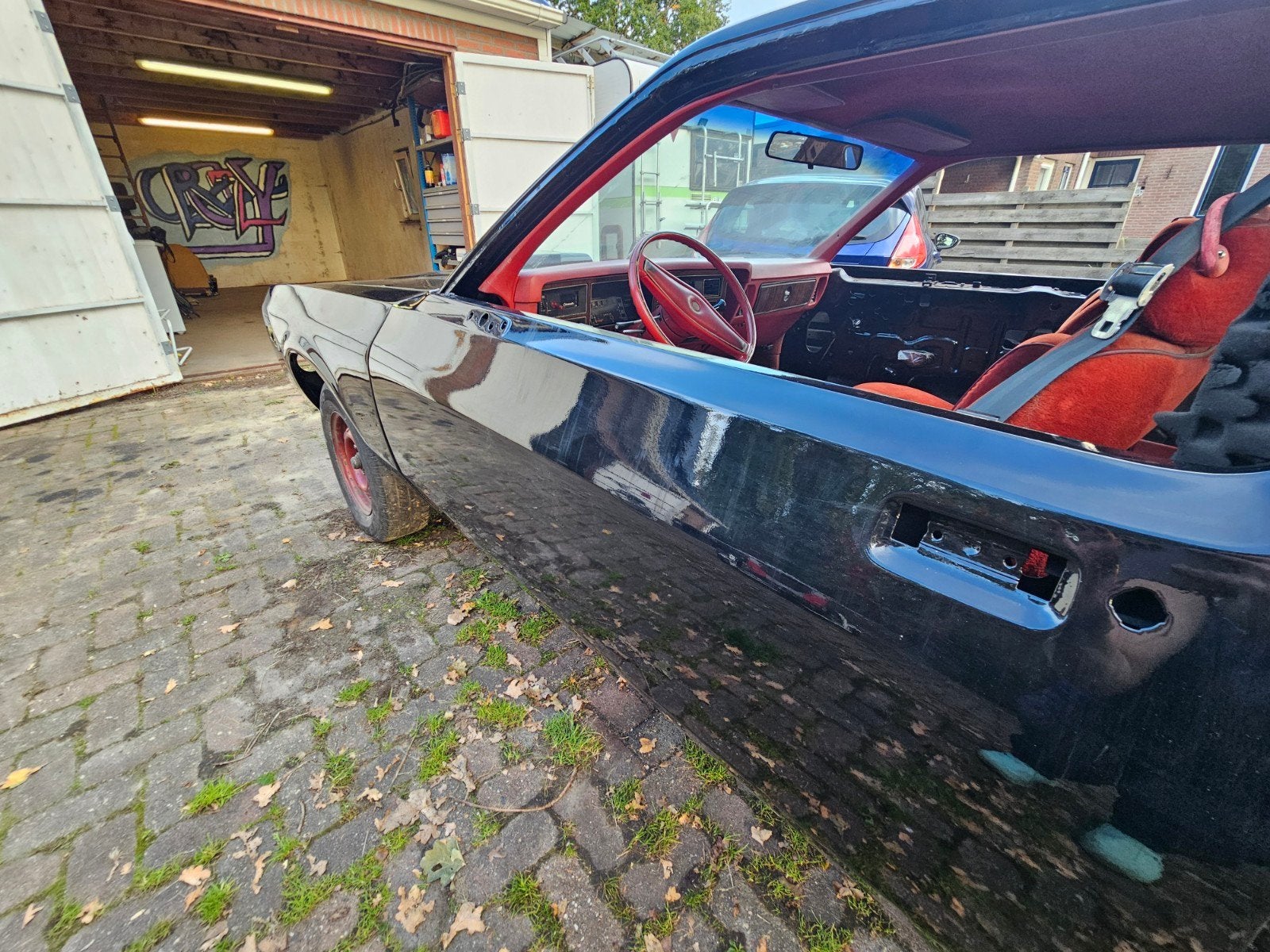 Oldtimer Dodge Aspen 3.7 AUT 1978 Zwart, foto 10