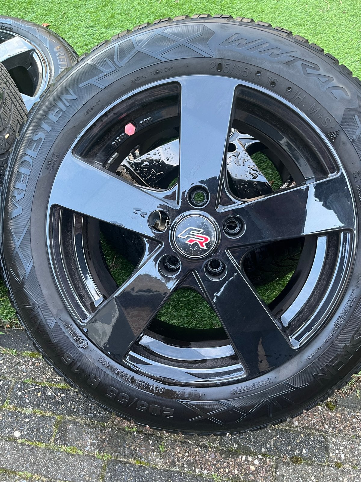 Vredestein Wintrac Winterbanden met Velgen. (Seat Leon FR), Gebruikt, 16 inch, Banden en Velgen, Personenwagen