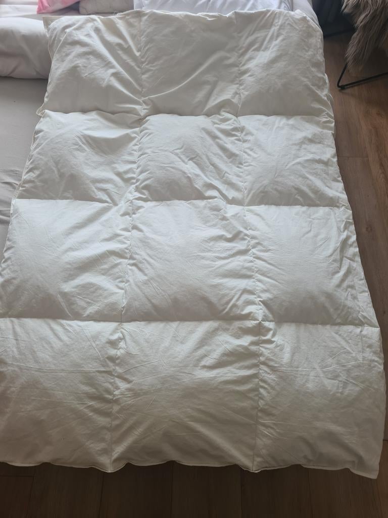 IKEA Donzen Dekbed Eenpersoons, Eenpersoons, Wit, Ophalen of Verzenden, Deken of Dekbed