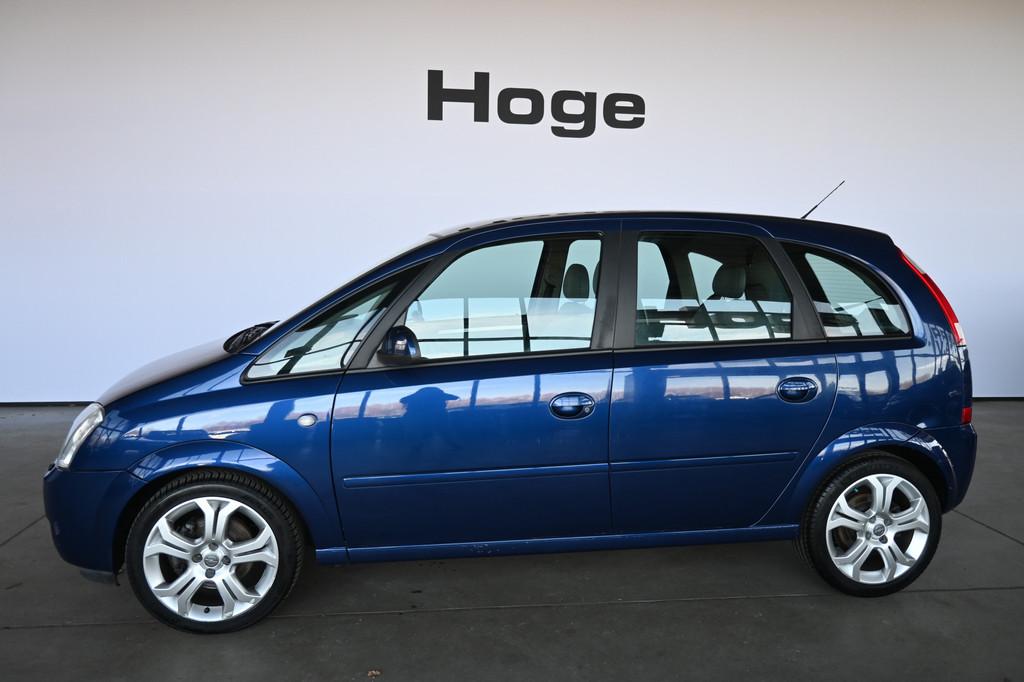 Opel Meriva 1.6-16V Cosmo Airco Cruise Control Lichtmetaal D, Metallic lak, Gebruikt, Zwart, 4 cilinders