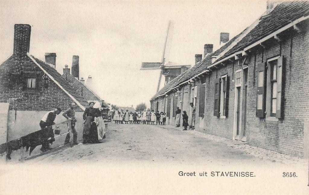 703-073-015 Groet uit Stavenisse, Verzenden, Voor 1920, Zeeland
