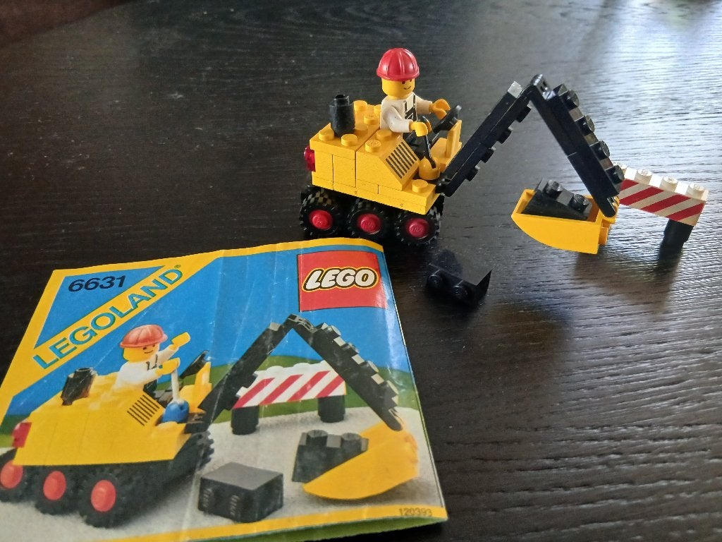 Lego Legoland 6631 + bouwboekje - compleet, Ophalen, Lego, Complete set, Inclusief instructies