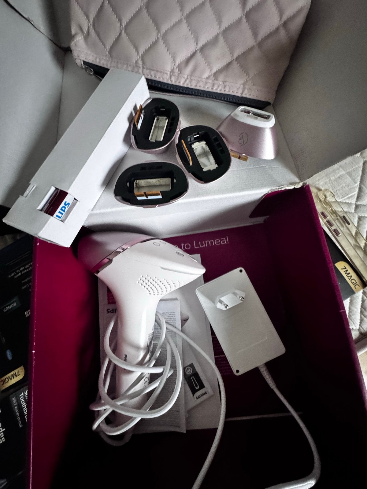 Philips Lumea IPL ontharingsapparaat, Ophalen of Verzenden, Gebruikt, Scheren en Epileren