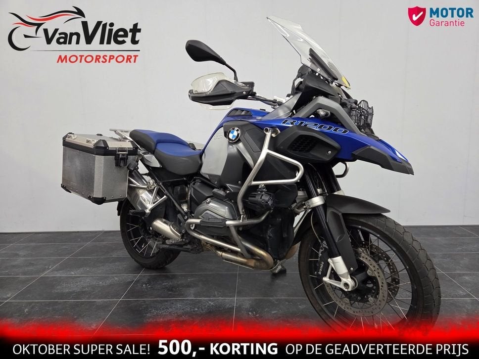 Nieuw Binnen Bmw R1200GS Adventure Mat Blauw  2015 R 1200 GS, Motoren, 2 cilinders, Motorrijbewijs A, Bedrijf, Onbekend