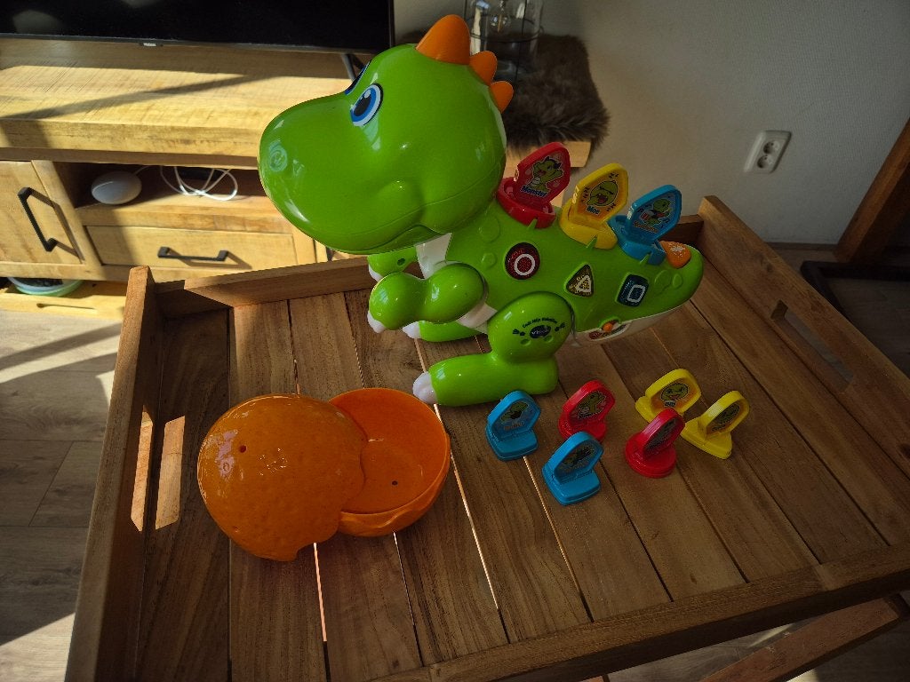 Vitech dansende dino, Ophalen, Zo goed als nieuw, 6 maanden tot 2 jaar