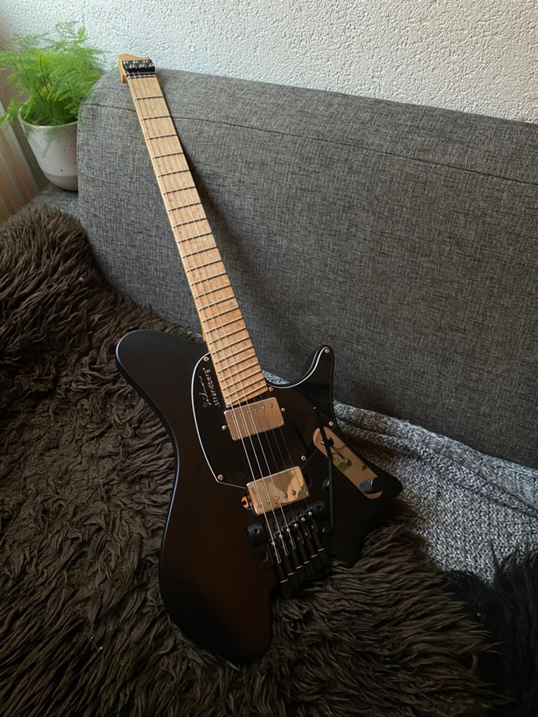 Strandberg Sälen Classic Tremolo Black, Muziek en Instrumenten, Ophalen of Verzenden, Zo goed als nieuw, Solid body, Overige merken