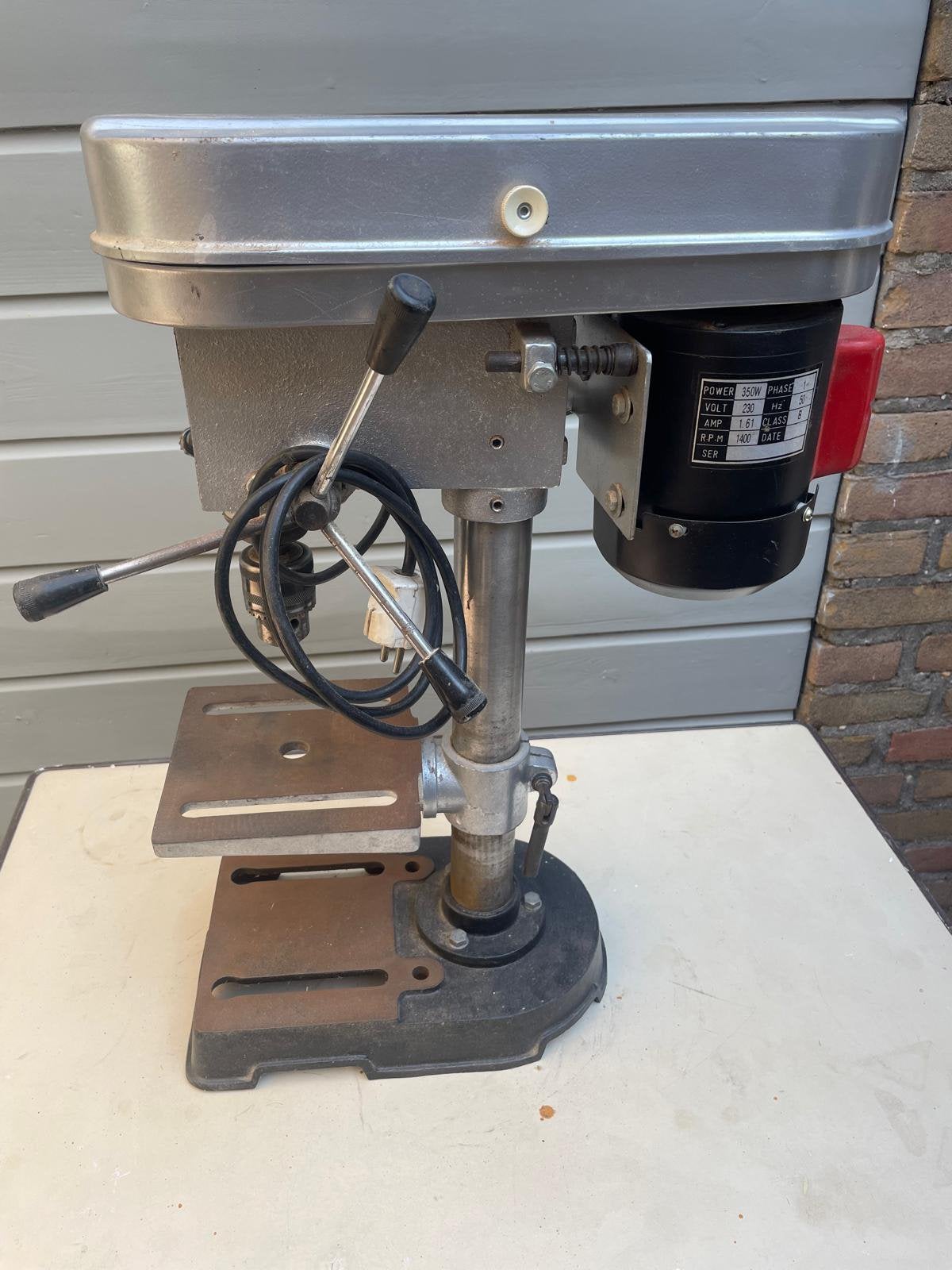 Kinzo kolomboormachine, Doe-het-zelf en Verbouw, Gereedschap | Boormachines, Ophalen, Zo goed als nieuw, Minder dan 400 watt, Kolomboormachine