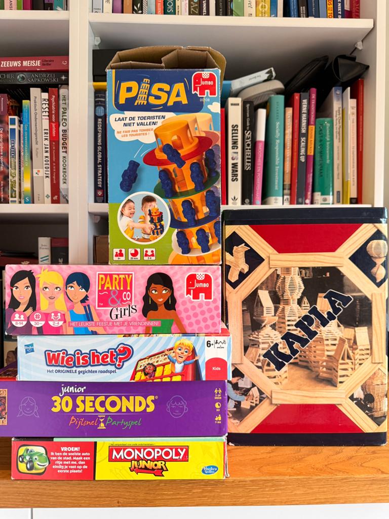 Diverse kinderspelletjes, Ophalen, Gebruikt