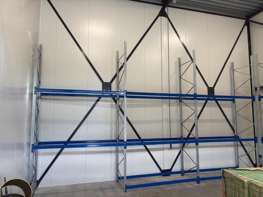 Palletstelling – (LxHxB) 13,2 x 5,4 x 1,1 meter – compleet!, Ophalen