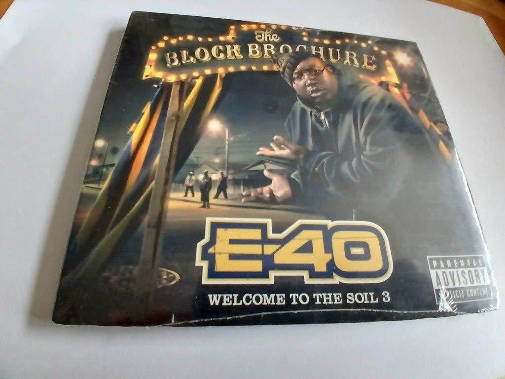 E-40 - The Block Brochure: Welcome To The Soil 3 (NIEUW), Digipak, Ophalen of Verzenden, Nieuw in verpakking, Album