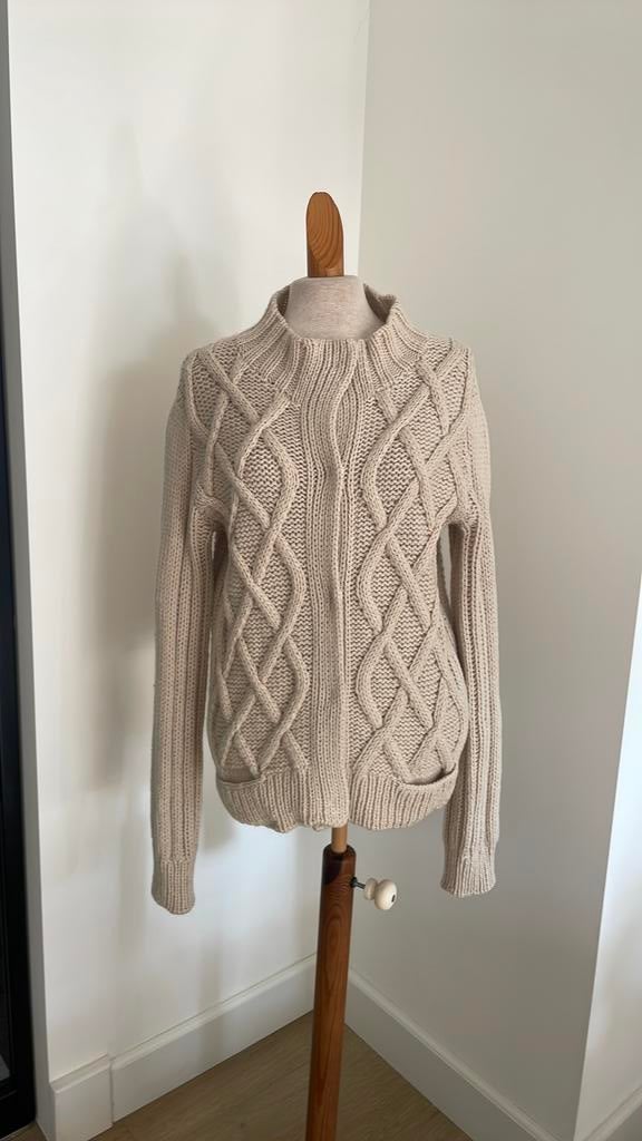 Wollen vest van Strenesse, mt 38, M, Kleding | Dames, Truien en Vesten, Verzenden, Maat 38/40 (M), Beige
