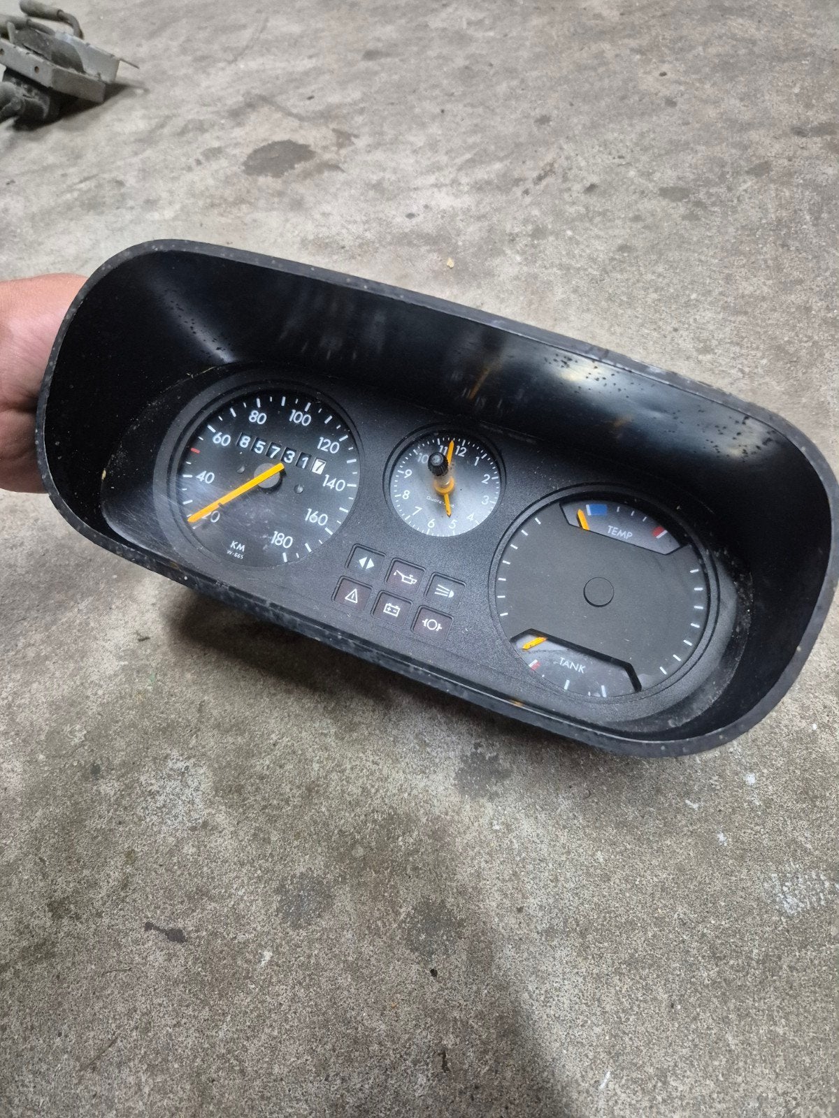 Opel Kadett Tellerhuis met Analoge Klok, Auto-onderdelen, Ophalen of Verzenden, Gebruikt, Opel