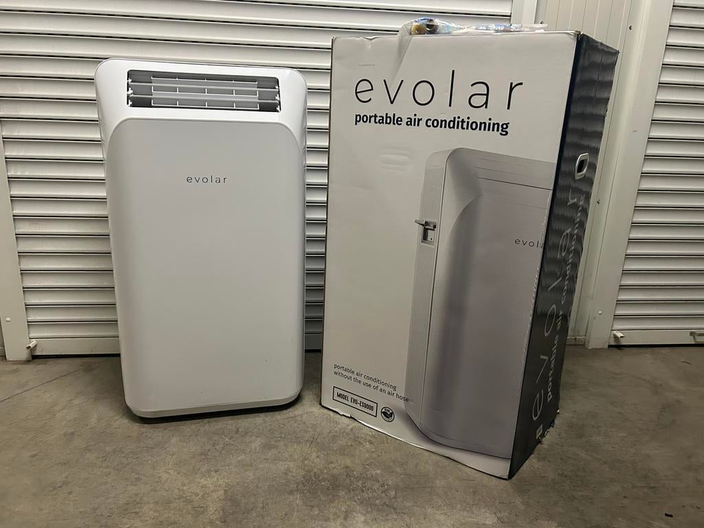 Evolar verplaatsbare airco, Ophalen, Gebruikt