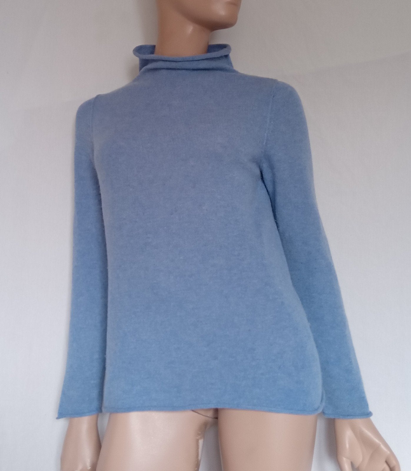 JOE TAFT CASHMERE Trui , Maat M, Ophalen of Verzenden, Zo goed als nieuw, Maat 38/40 (M), Blauw
