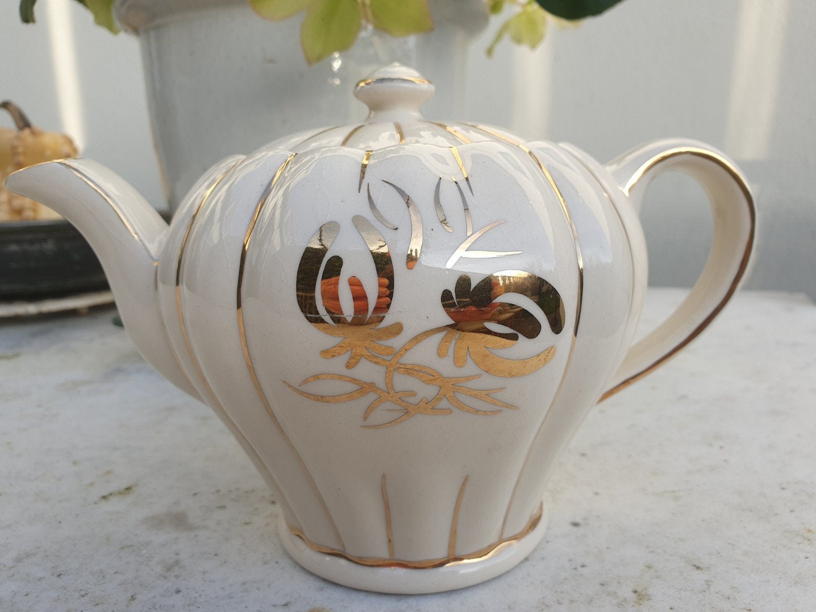 Sudlow's, England: Theepot Rita, art deco, Antiek en Kunst, Ophalen of Verzenden