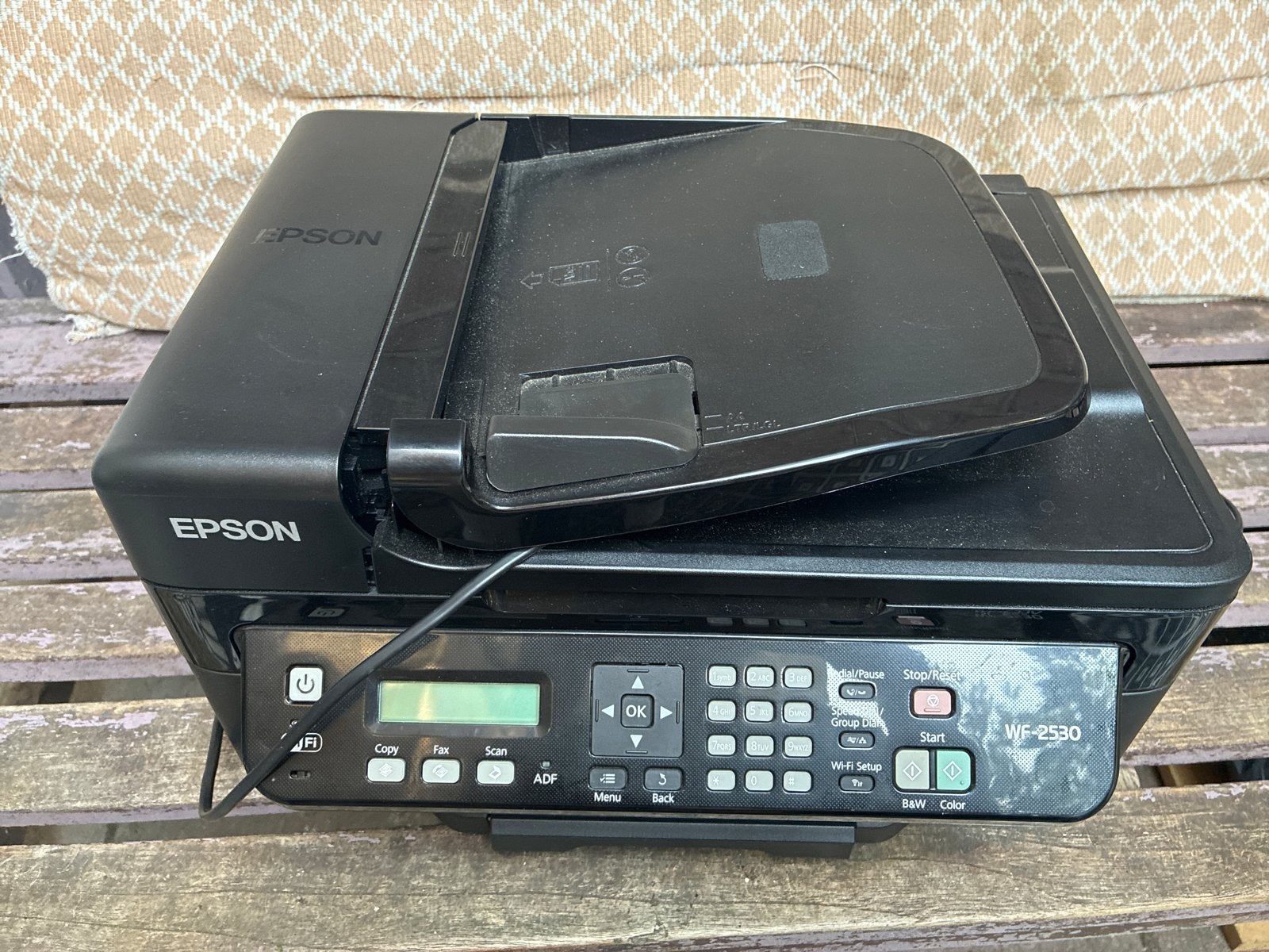 Epson WF-2530 All-in-One Printer - Draadloos & Kleur, Gebruikt, Faxen, Inkjetprinter, All-in-one