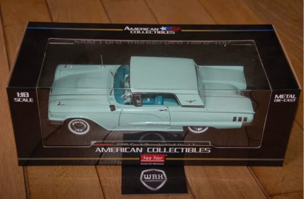 1:18 FORD THUNDERBIRD 1960 HARDTOP COUPE Sun star WRH, Hobby en Vrije tijd, Verzenden, Zo goed als nieuw, Auto, Sun Star
