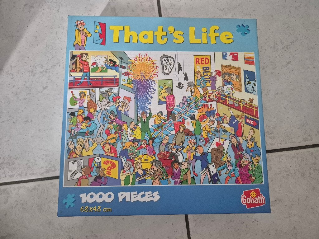Puzzel That’s life kunst galerij (art galery) 922909, Ophalen of Verzenden, 500 t/m 1500 stukjes, Zo goed als nieuw, Legpuzzel