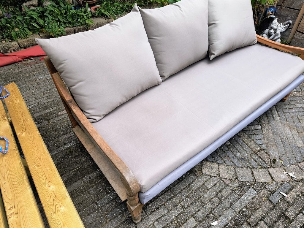 Lounchbank tuin, Tuin en Terras, Tuinsets en Loungesets, Ophalen, Gebruikt, 3 zitplaatsen, Loungeset